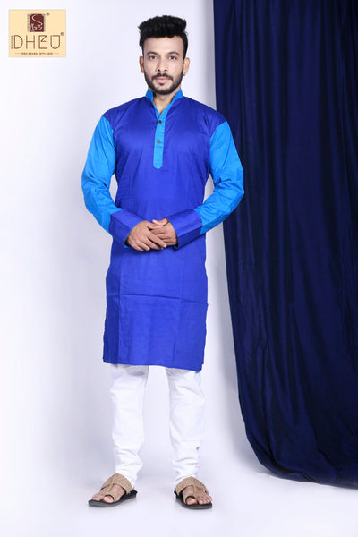 Casual designer blue kurta at low cost only in dheu.in