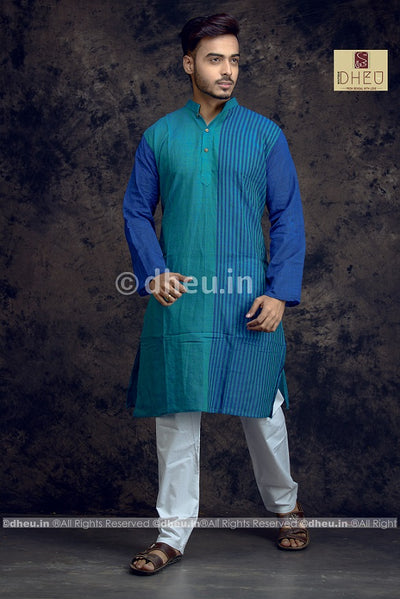 Casual designer sea-green kurta at low cost only in dheu.in