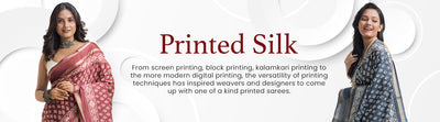 Printed Silk Saree