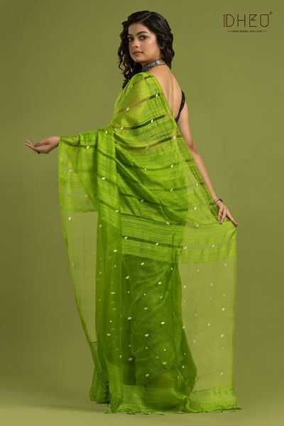 Pure Matka Saree (Silk Mark Certified)