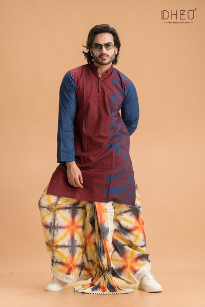 Bhoot Police-Kurta-Dhoti Full Set