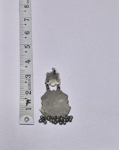Oxidized German Silver Earrings