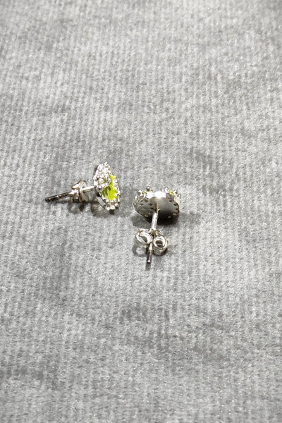 Pure Silver Minakari Studs