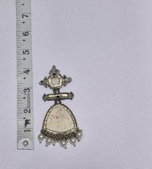 Oxidized German Silver Earrings