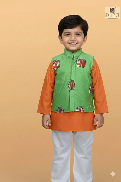 Popcorn - Kids Kurta