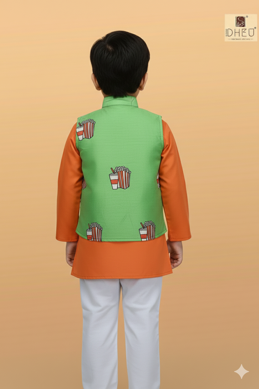 Popcorn - Kids Kurta