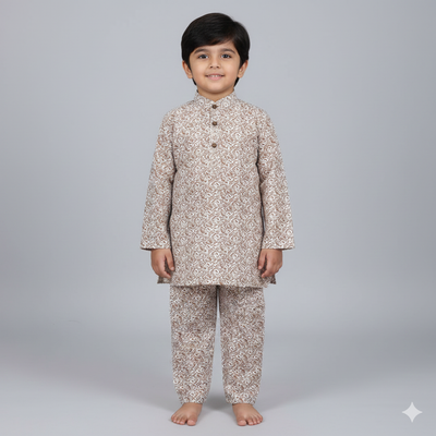 Note Boi - Kids Kurta