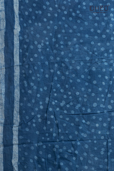 Designer Ajrakh Handloom Saree