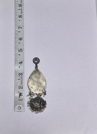 Oxidized German Silver Earrings