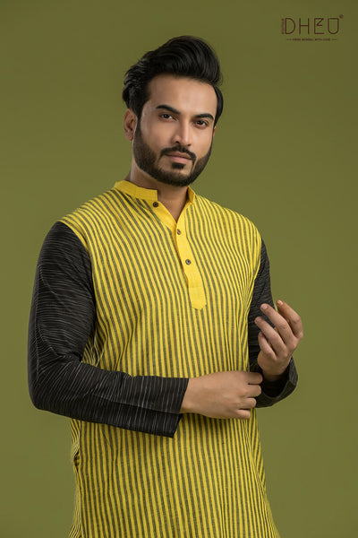 Class of 2017-Casual Style Kurta-Dhoti Full Set