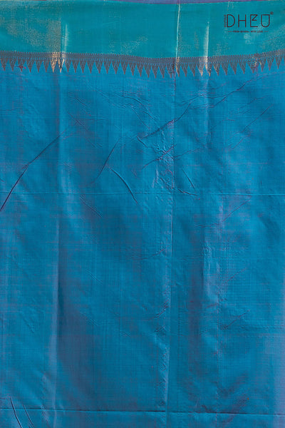 Pure Silk Kalakshetra Saree (Silk Mark Certified)