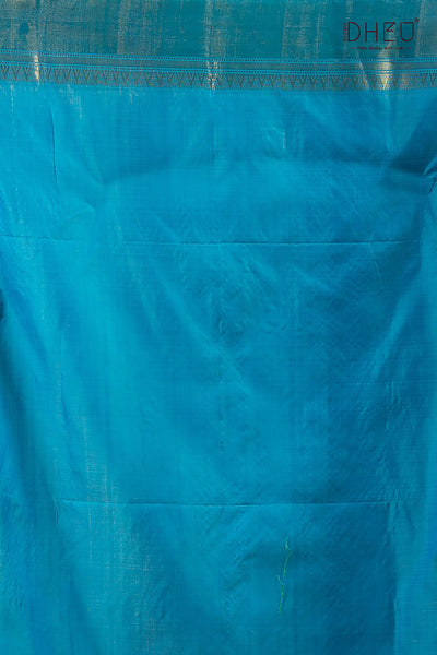 Pure Silk Kalakshetra Saree (Silk Mark Certified)