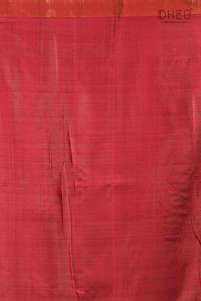 Pure Tussar Silk Buti Saree (Silk Mark Certified)