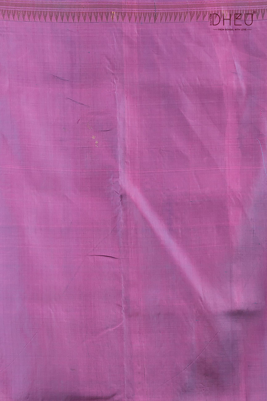 Pure Silk Zari Border Saree (Silk Mark Certified)