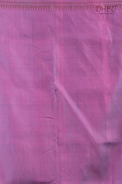 Pure Silk Zari Border Saree (Silk Mark Certified)