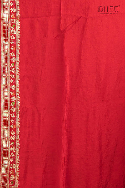 Designer Mashru Benarasi Saree