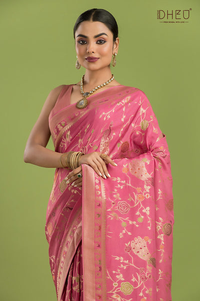 Designer Mashru Benarasi Saree