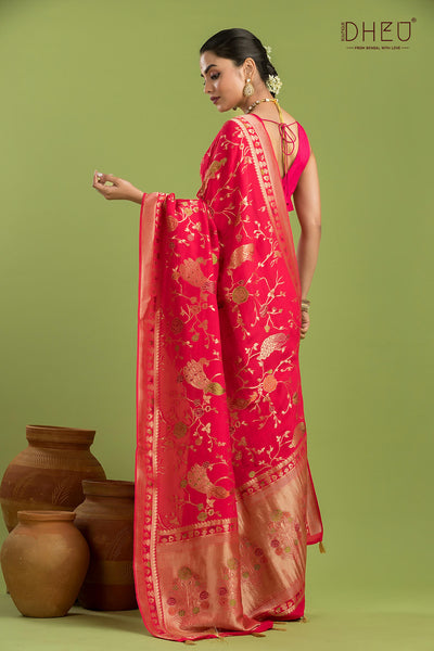 Designer Mashru Benarasi Saree