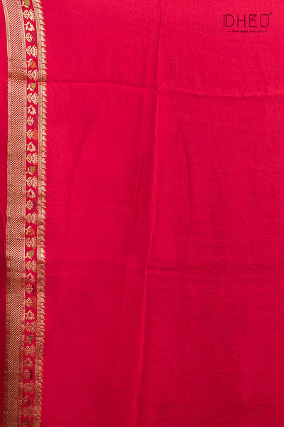 Designer Mashru Benarasi Saree