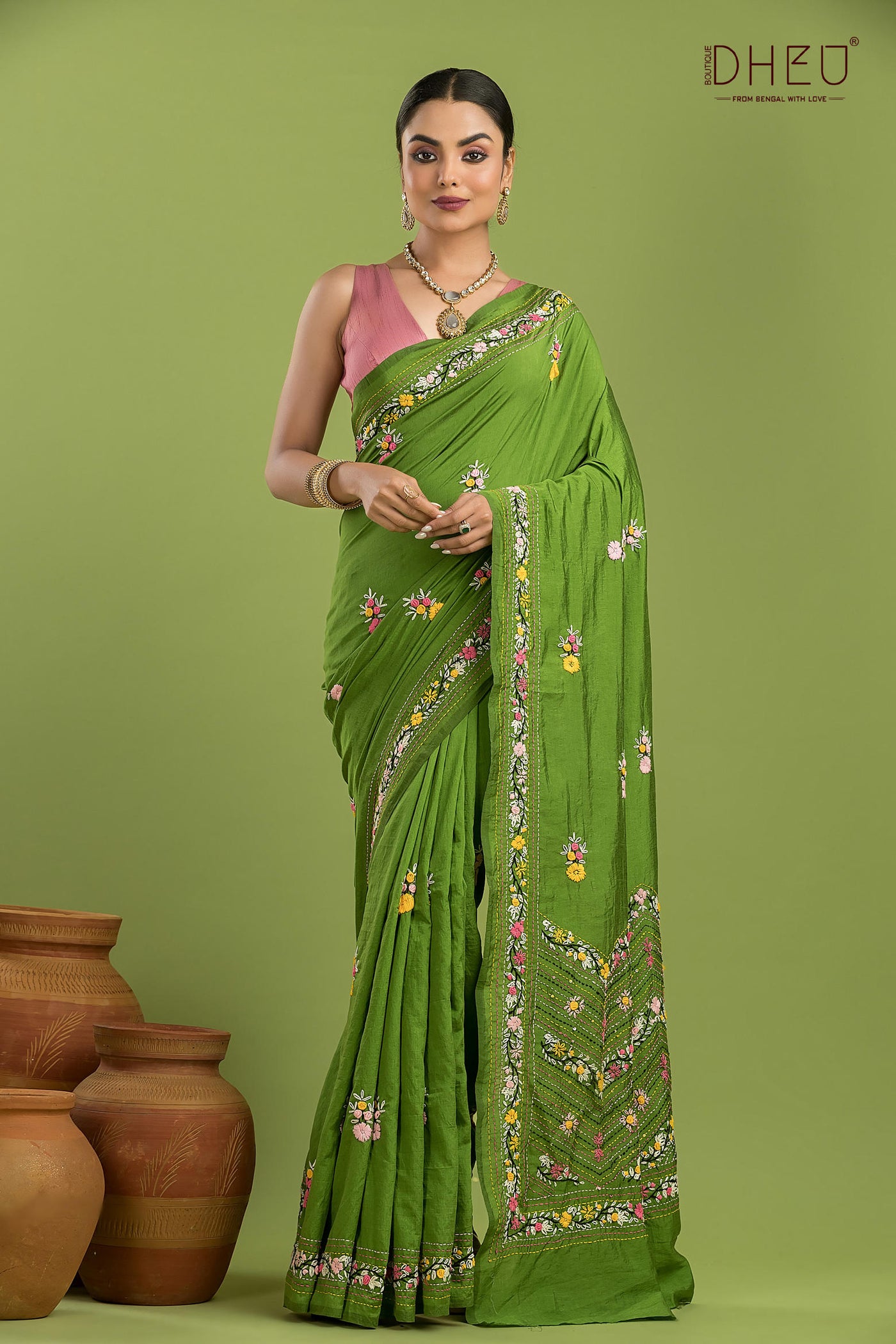 Lambani Bangalore Silk Saree
