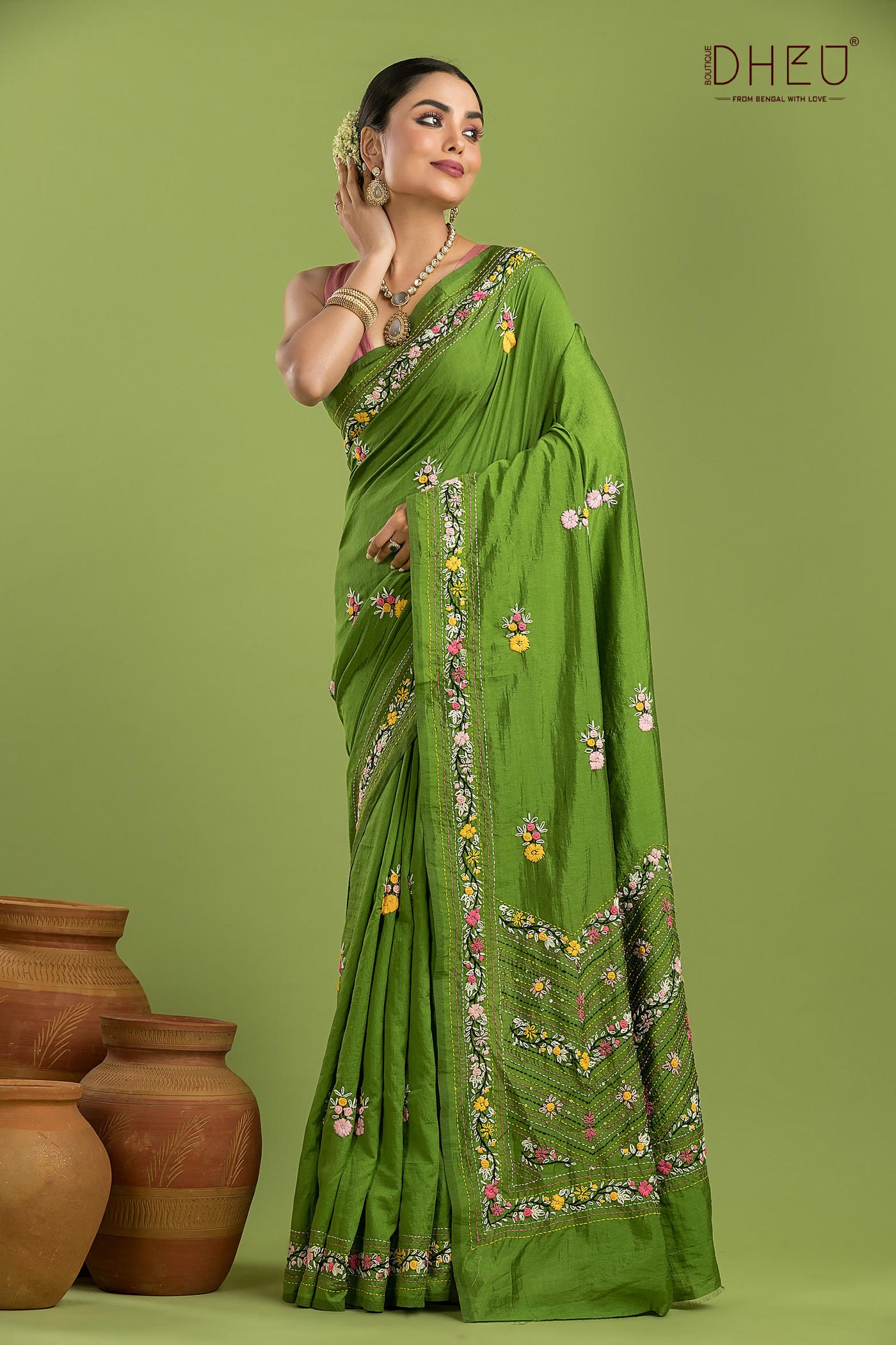 Lambani Bangalore Silk Saree