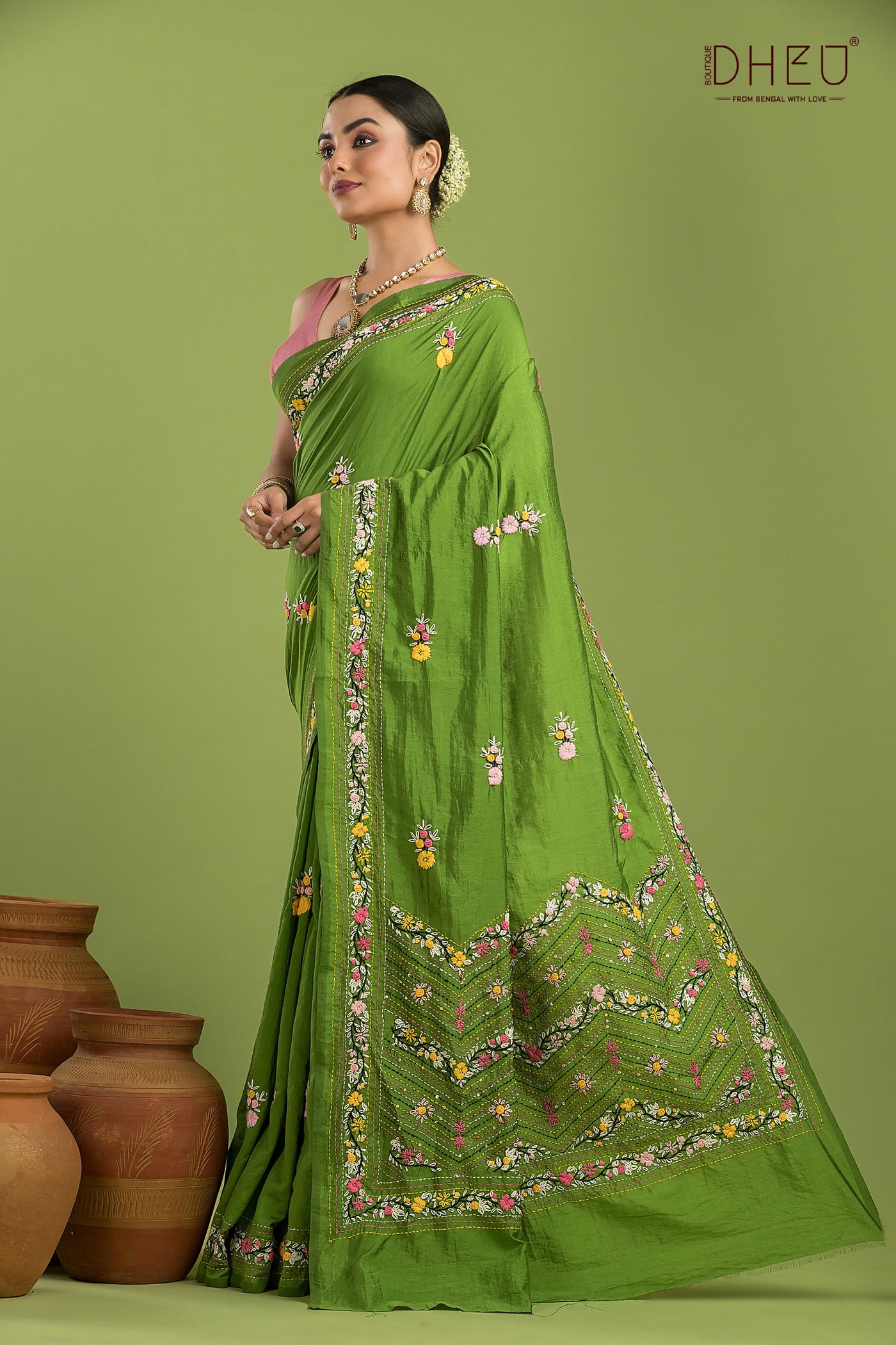Lambani Bangalore Silk Saree