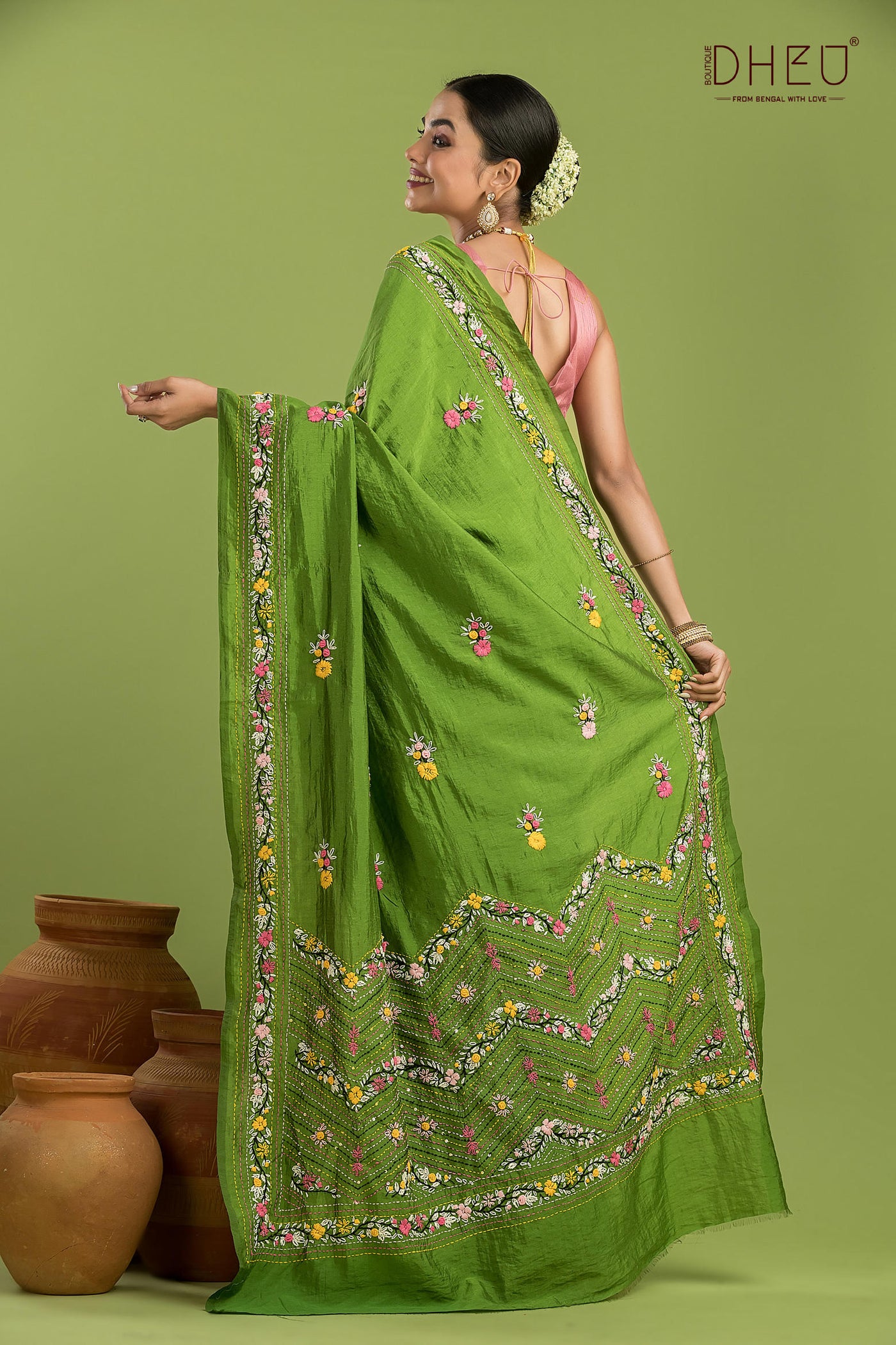 Lambani Bangalore Silk Saree