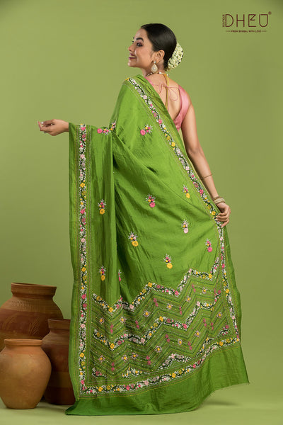 Lambani Bangalore Silk Saree