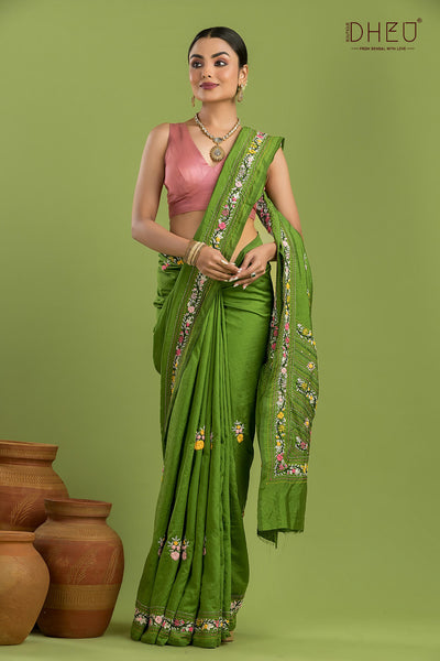 Lambani Bangalore Silk Saree
