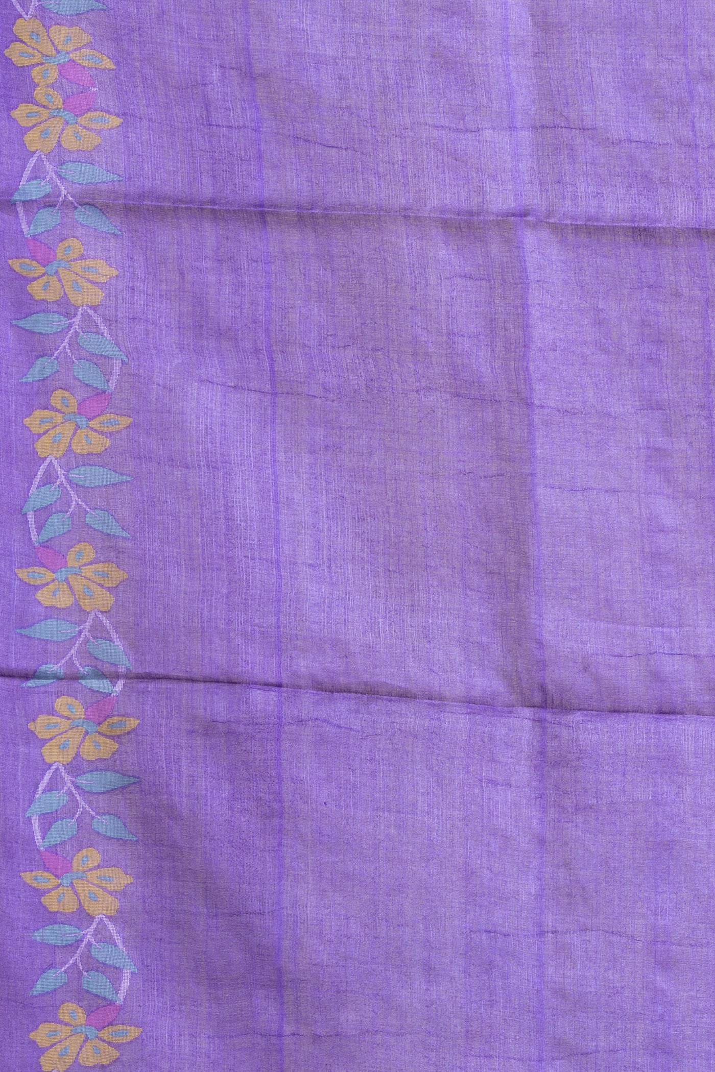 Pure Tussar Silk Jamdani Saree (Silk Mark Certified)