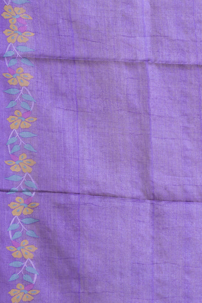 Pure Tussar Silk Jamdani Saree (Silk Mark Certified)