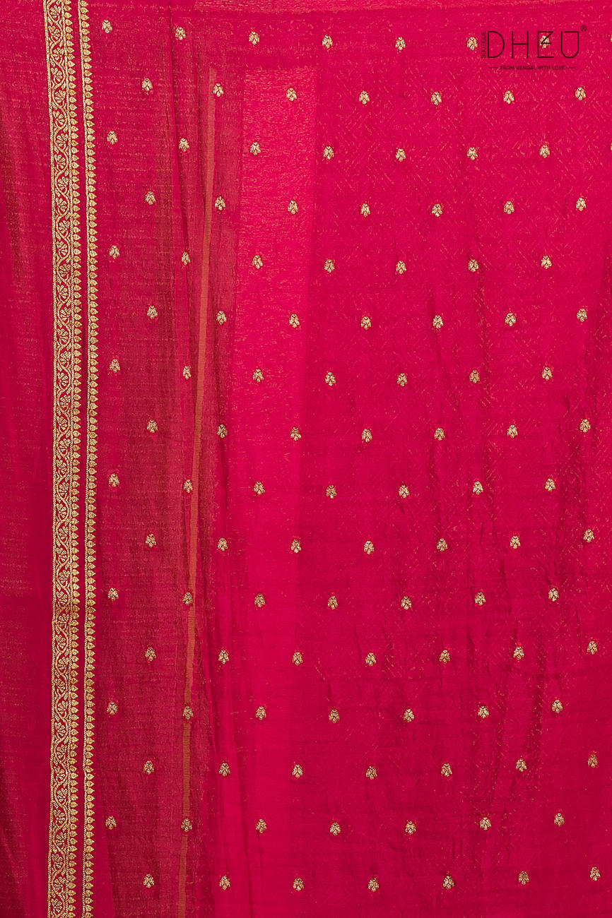 Designer Khaddi Silk Saree