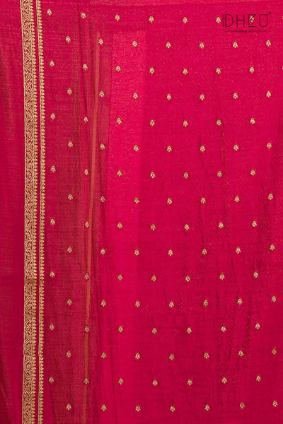 Designer Khaddi Silk Saree