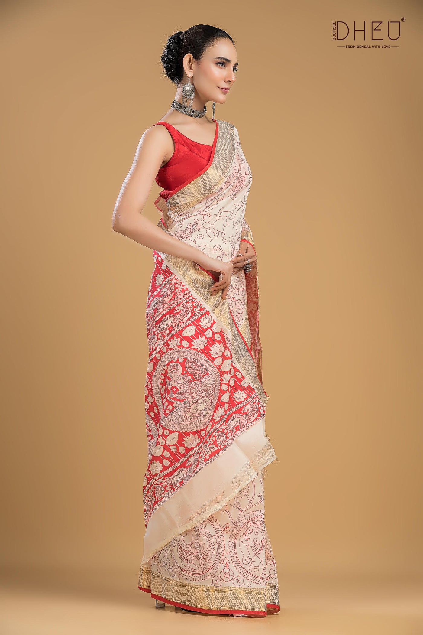 Exclusive Printed Cotton Saree
