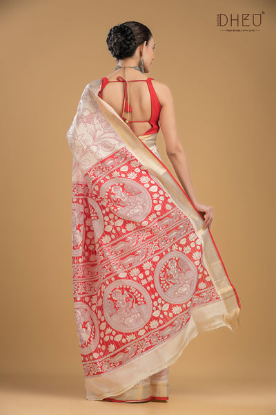 Exclusive Printed Cotton Saree