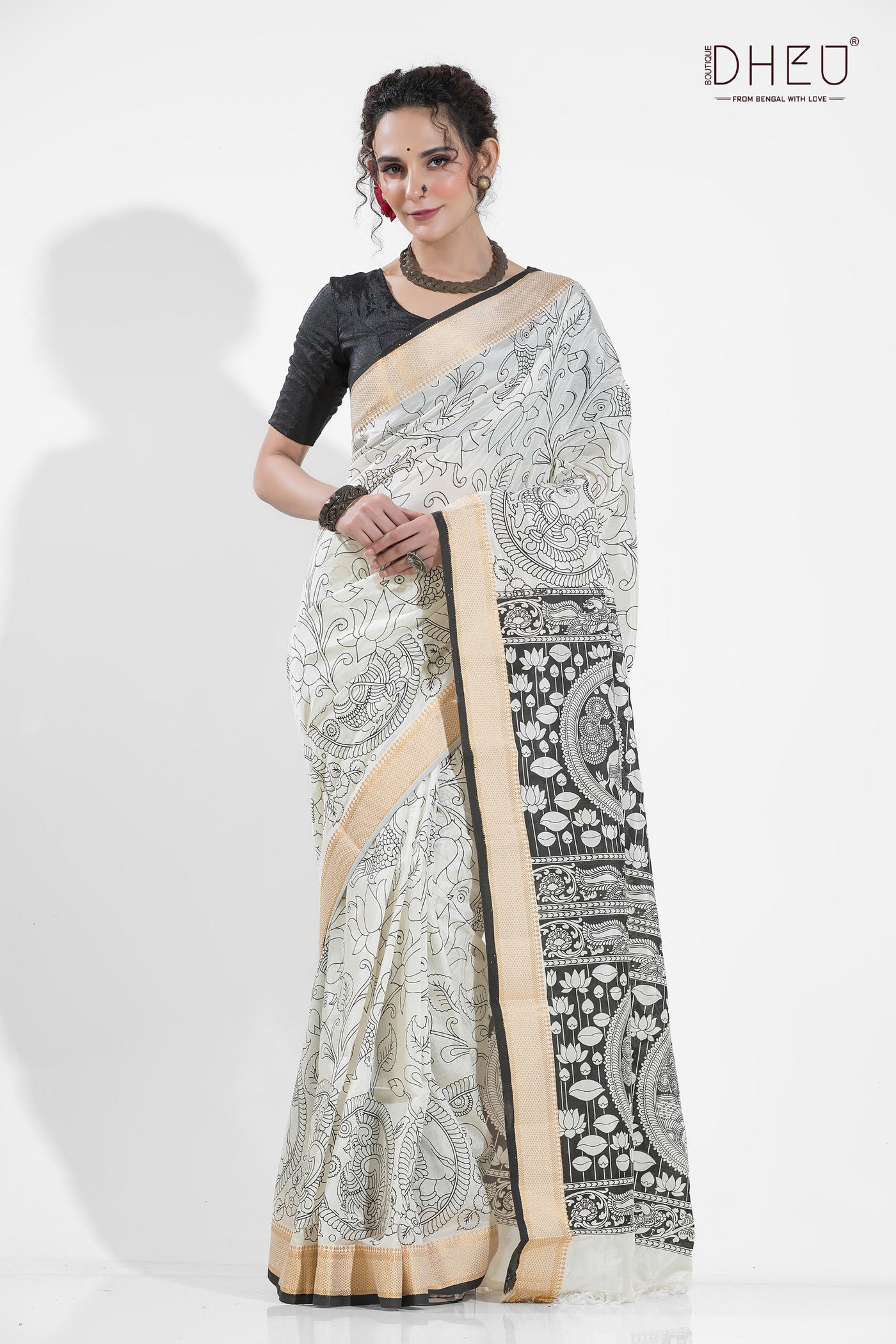 Exclusive Printed Cotton Saree