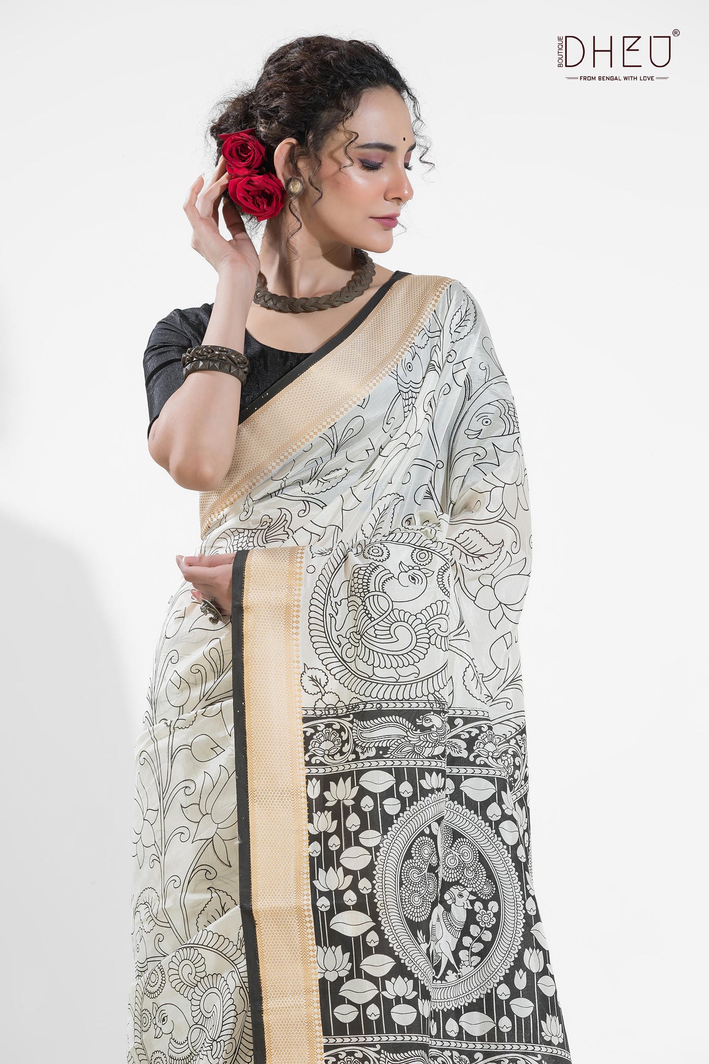 Exclusive Printed Cotton Saree
