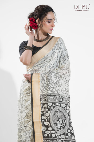 Exclusive Printed Cotton Saree