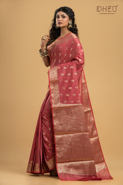 Designer Muga Silk Saree