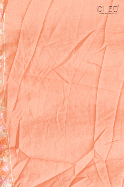 Embroidery Silk Jimmy Choo Saree