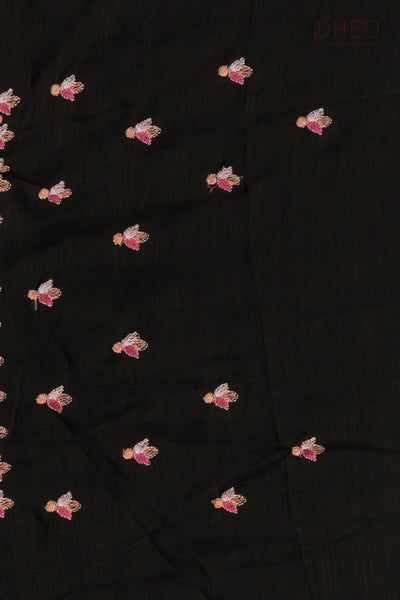 Embroidery Silk Jimmy Choo Saree