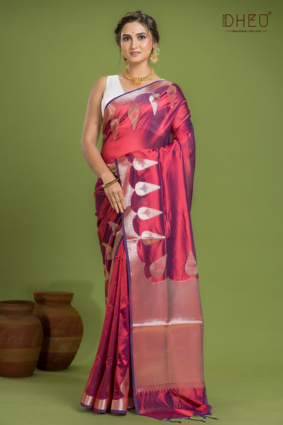 Designer Munga Silk Saree