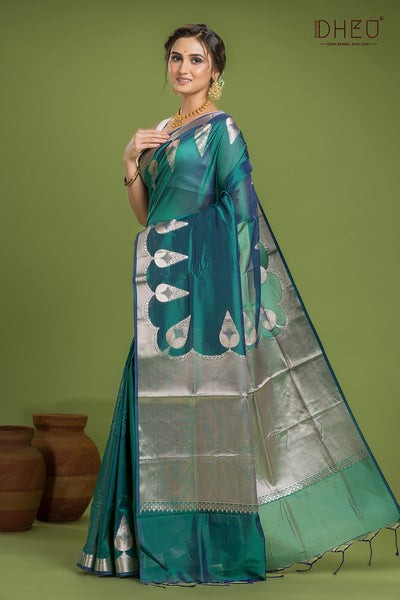 Designer Munga Silk Saree