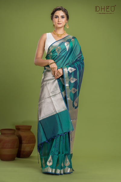 Designer Munga Silk Saree