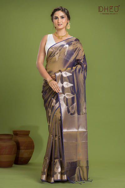Designer Munga Silk Saree