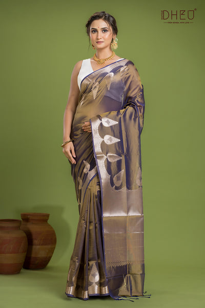 Designer Munga Silk Saree