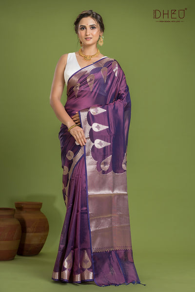 Designer Munga Silk Saree