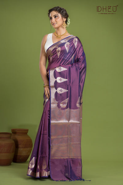 Designer Munga Silk Saree