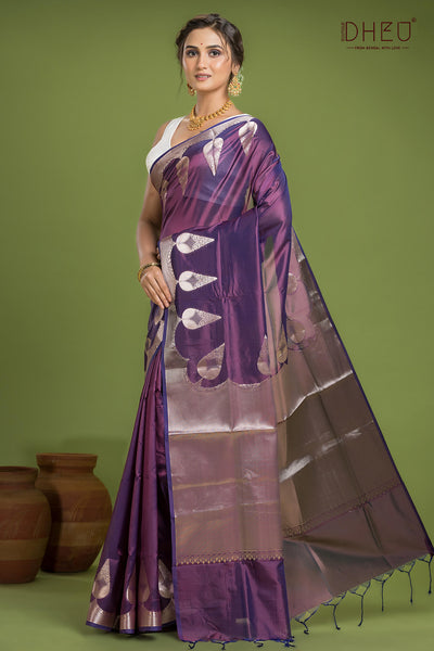 Designer Munga Silk Saree