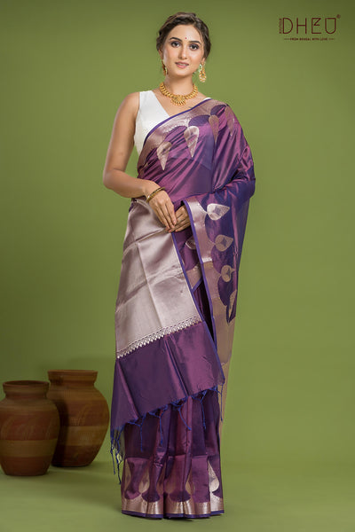 Designer Munga Silk Saree